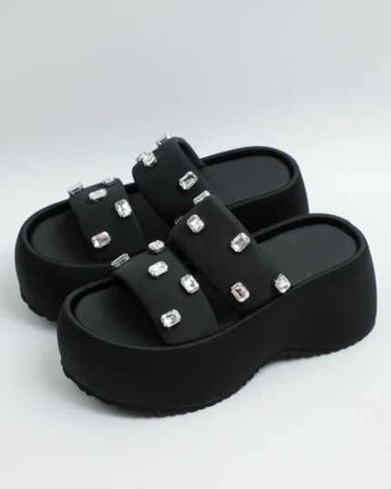 6138-25 - صندل لژدار سنگدوزي 6138-25